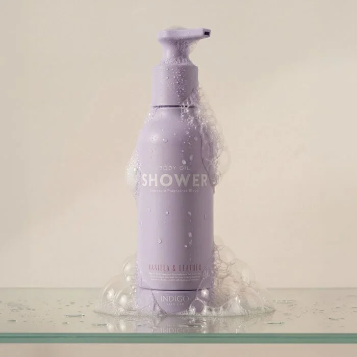 Vanilla & Leather Body Oil Shower 140ml