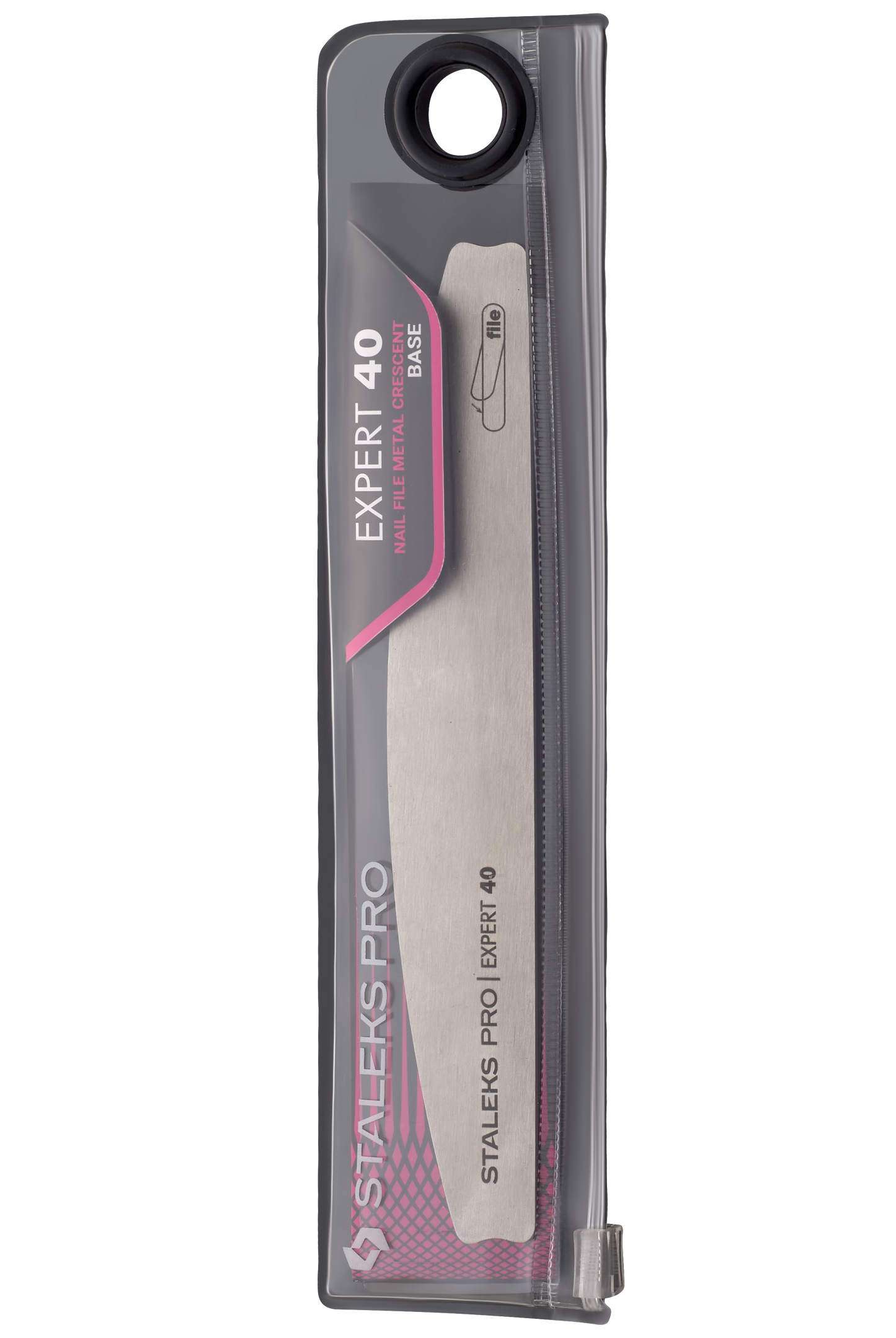 Crescent metal base for nail file EXPERT 40