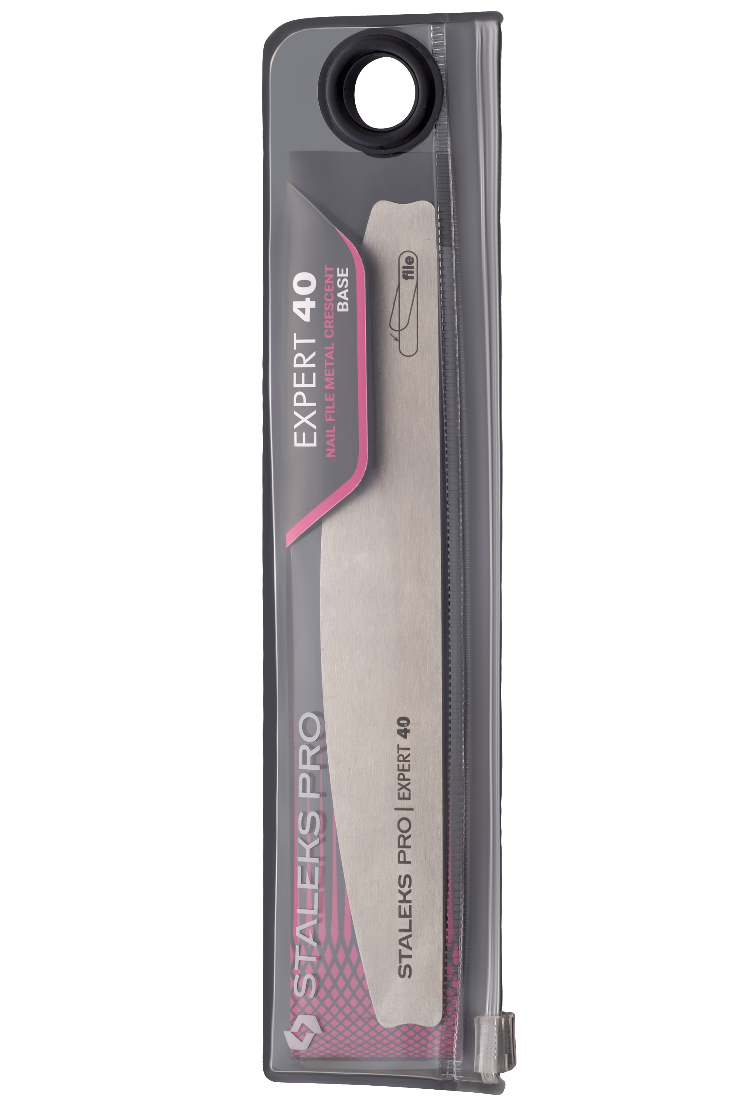 Crescent metal base for nail file EXPERT 40