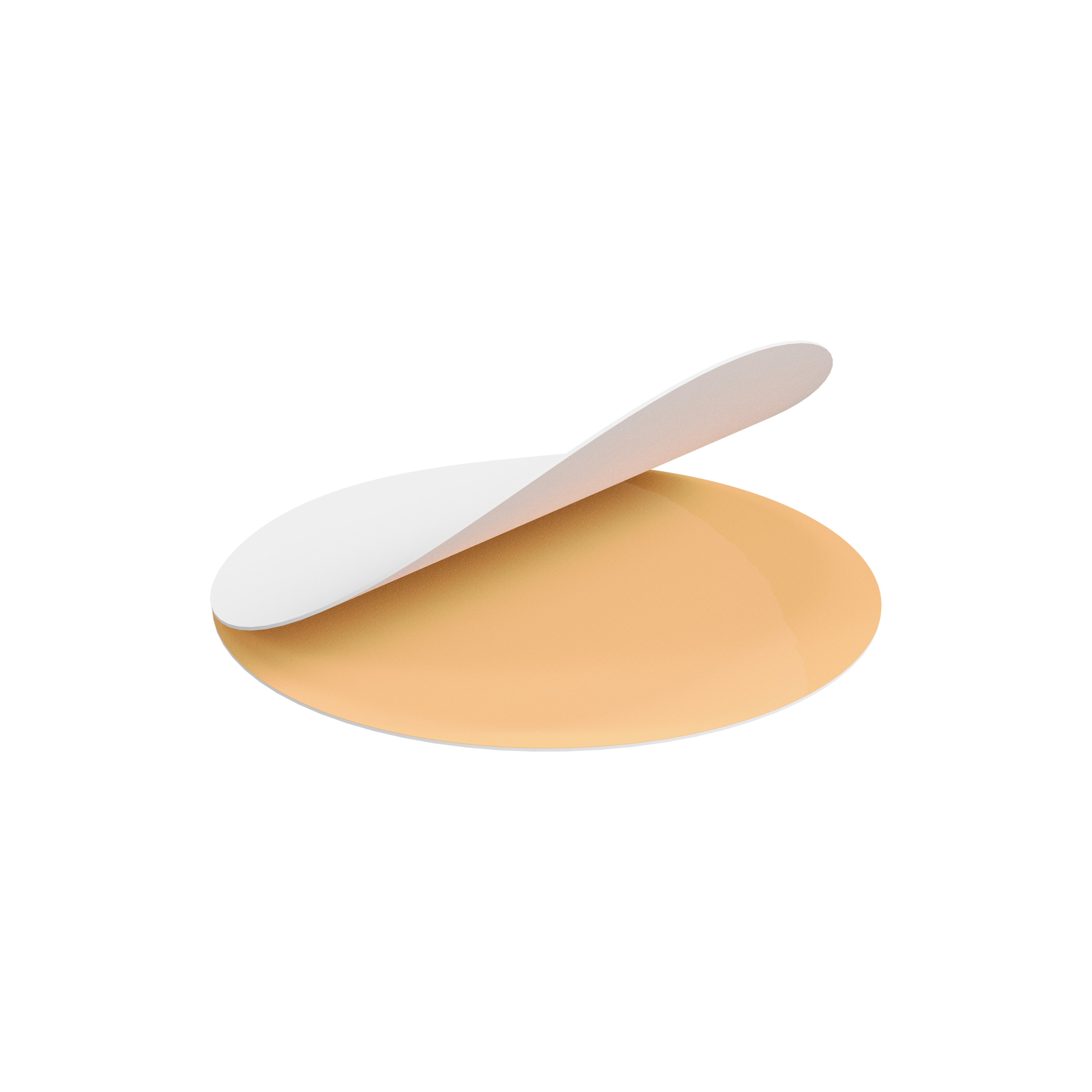 Disposable white files for pedicure disc PODODISC M EXPERT 180 grit (50 pcs)