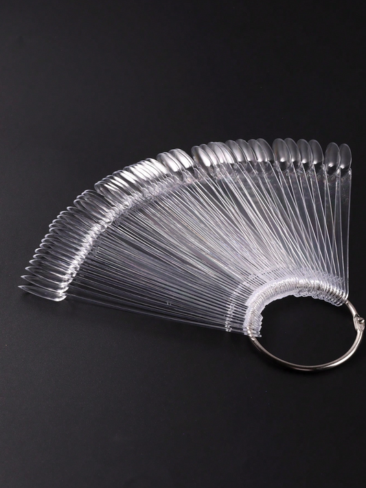 Color display oval clear (50pcs)