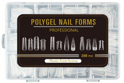 Polygel nail forms MIX