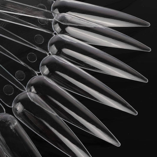 Color display stiletto clear (50pcs)