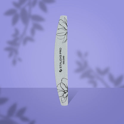 Straight mineral nail file EXPERT 40 150/240 grit (25 pcs)