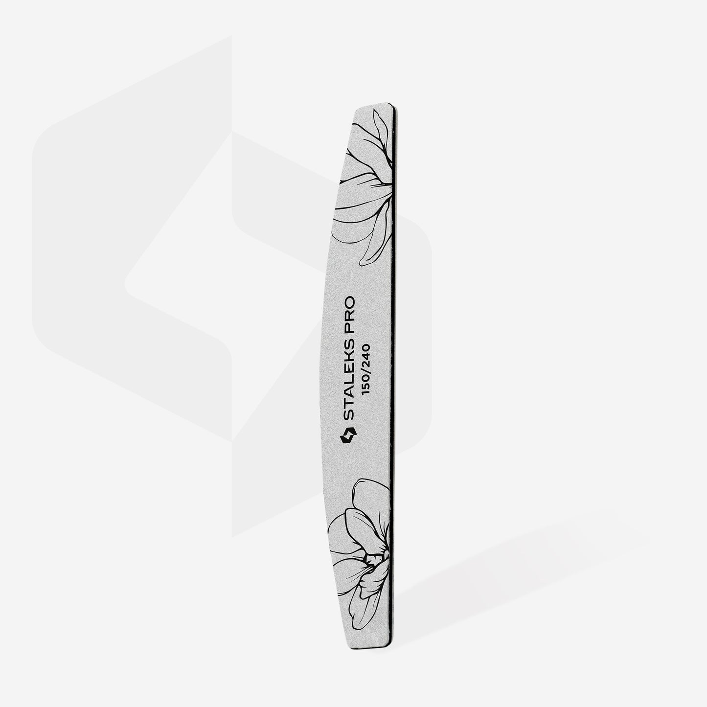 Straight mineral nail file EXPERT 40 150/240 grit (25 pcs)