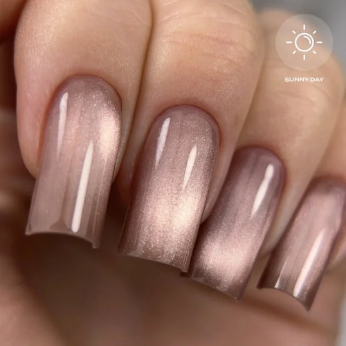 Gelnaglak fyrir Cat Eye Nude Katty - 7 ml