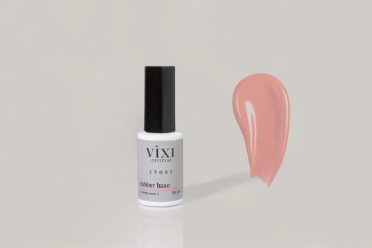 RUBBER BASE FOR GEL POLISH – TRENDY NUDE (NATURAL FLESH) HEMA/TPO FREE