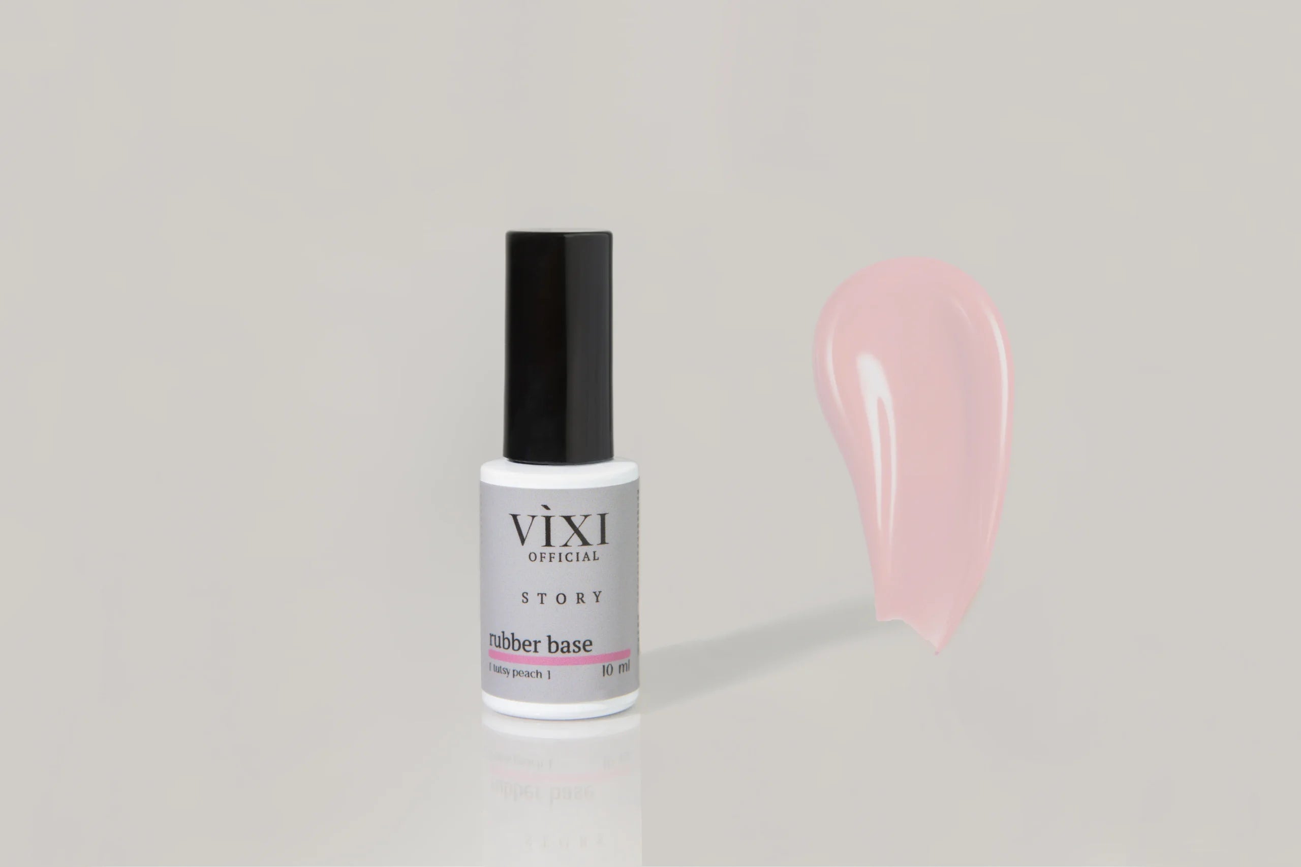 RUBBER BASE FOR GEL POLISH – TUTSY PEACH (LIGHT PEACH) HEMA/TPO FREE